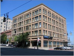 Exterior of Cliff Street Lofts in Downtown Tacoma