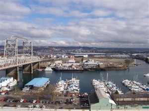 View From Unit #401 at Cliff Street Lofts