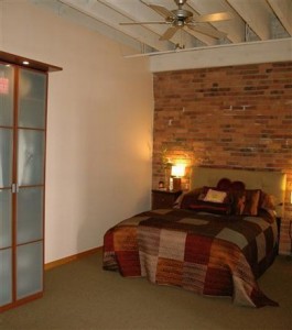 Cliff Street Loft Bedroom Area