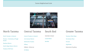 tacoma neighborhood guide